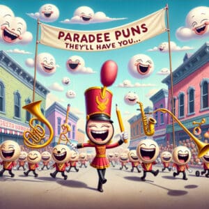 parade puns