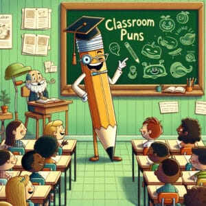 classroom puns