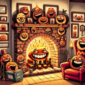 fireplace puns