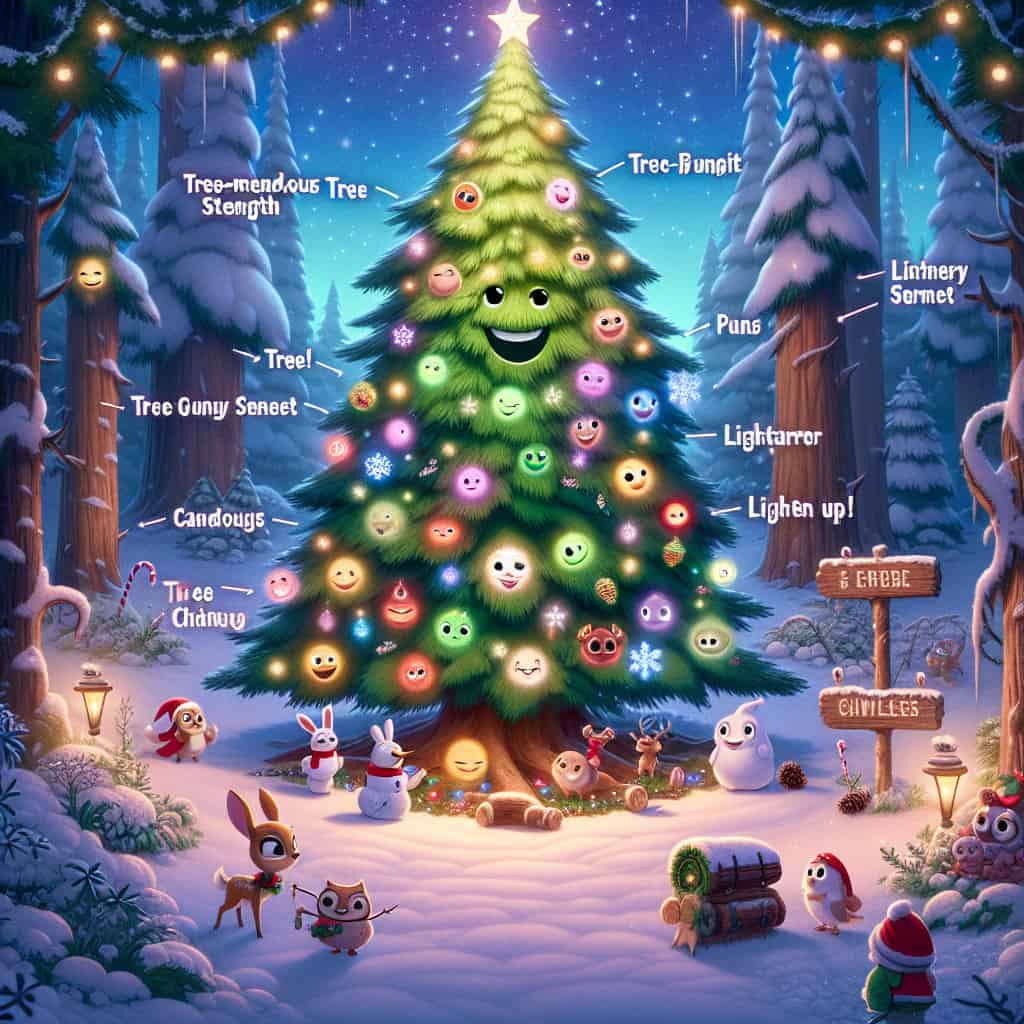 christmas tree puns