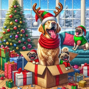 holiday dog puns
