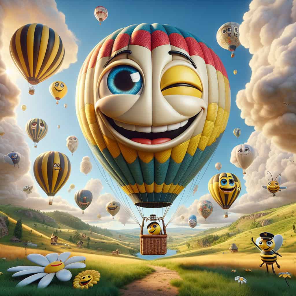 hot air balloon puns