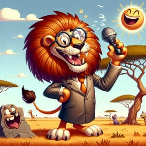 lion puns